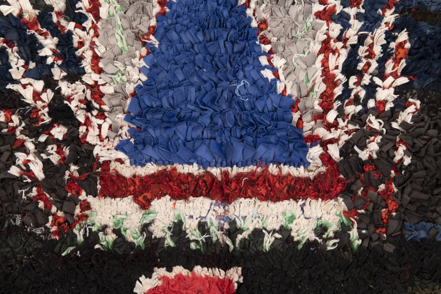 Tappeto Berberi Dal Marocco Boucherouite 235 x 120 cm