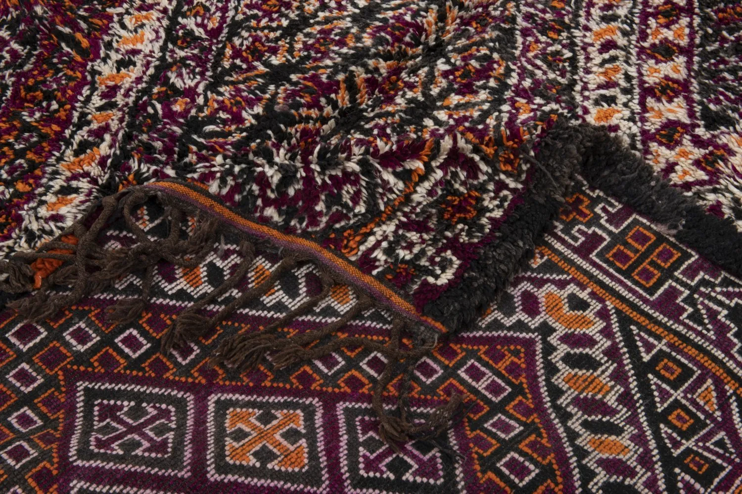 Tappeto Kilim In Stile Berbero Del Marocco Azilal Special Edition 430 x 230 cm