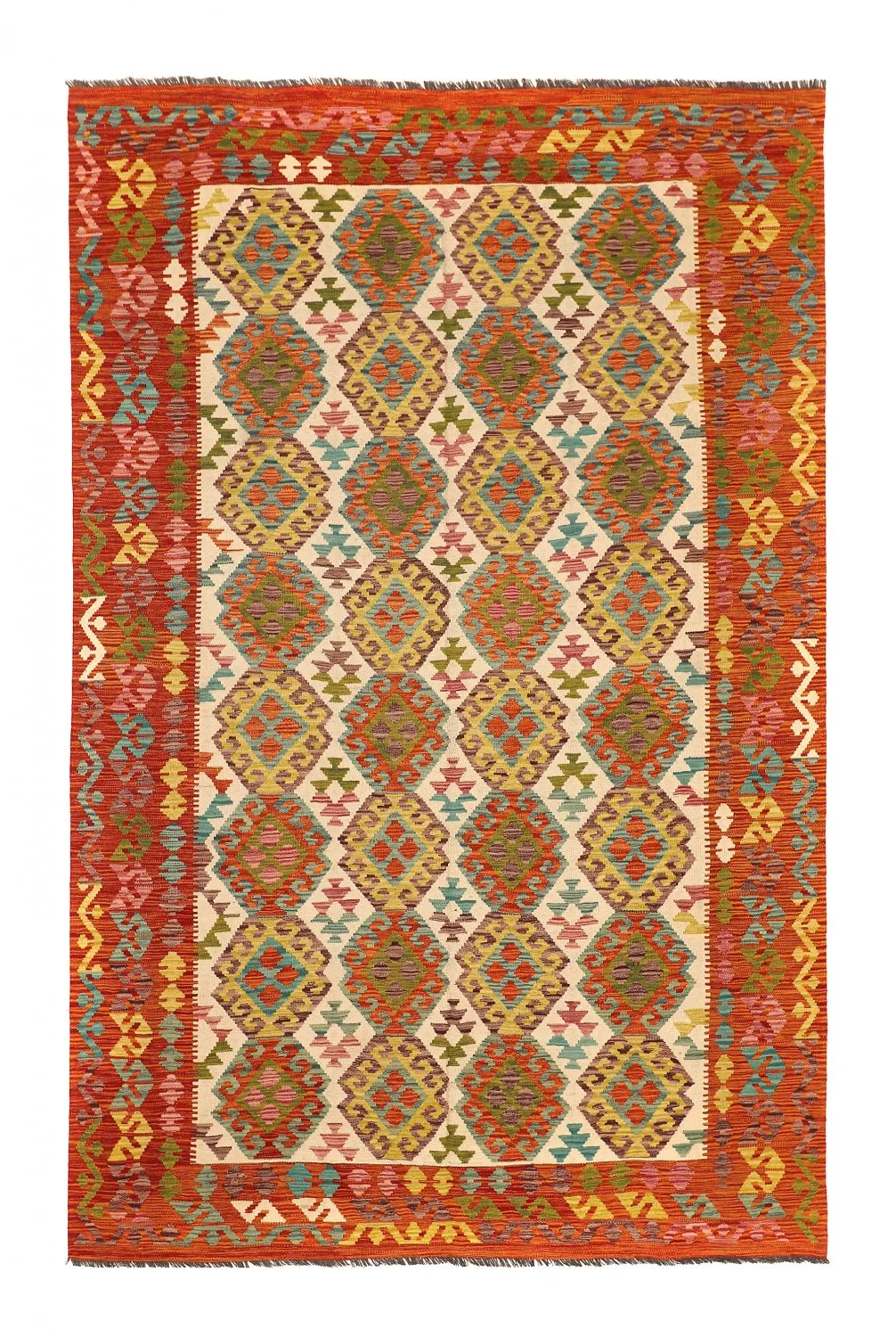 Tappeto kilim orientale 299 x 197 cm