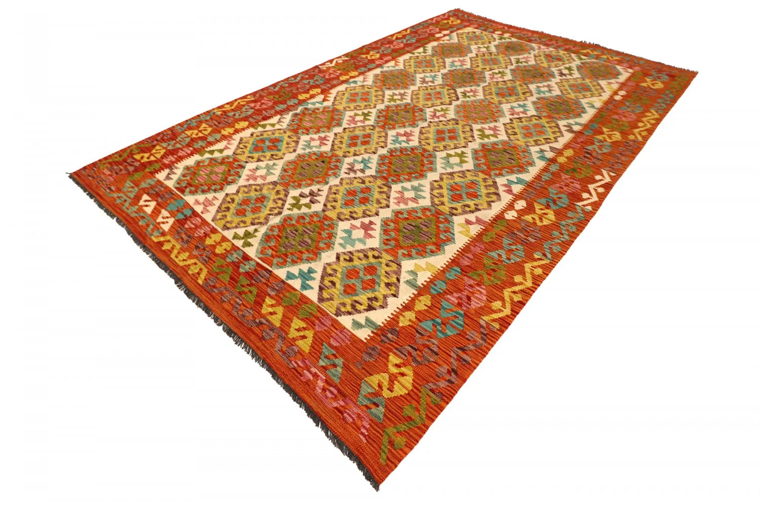 Tappeto kilim orientale 299 x 197 cm