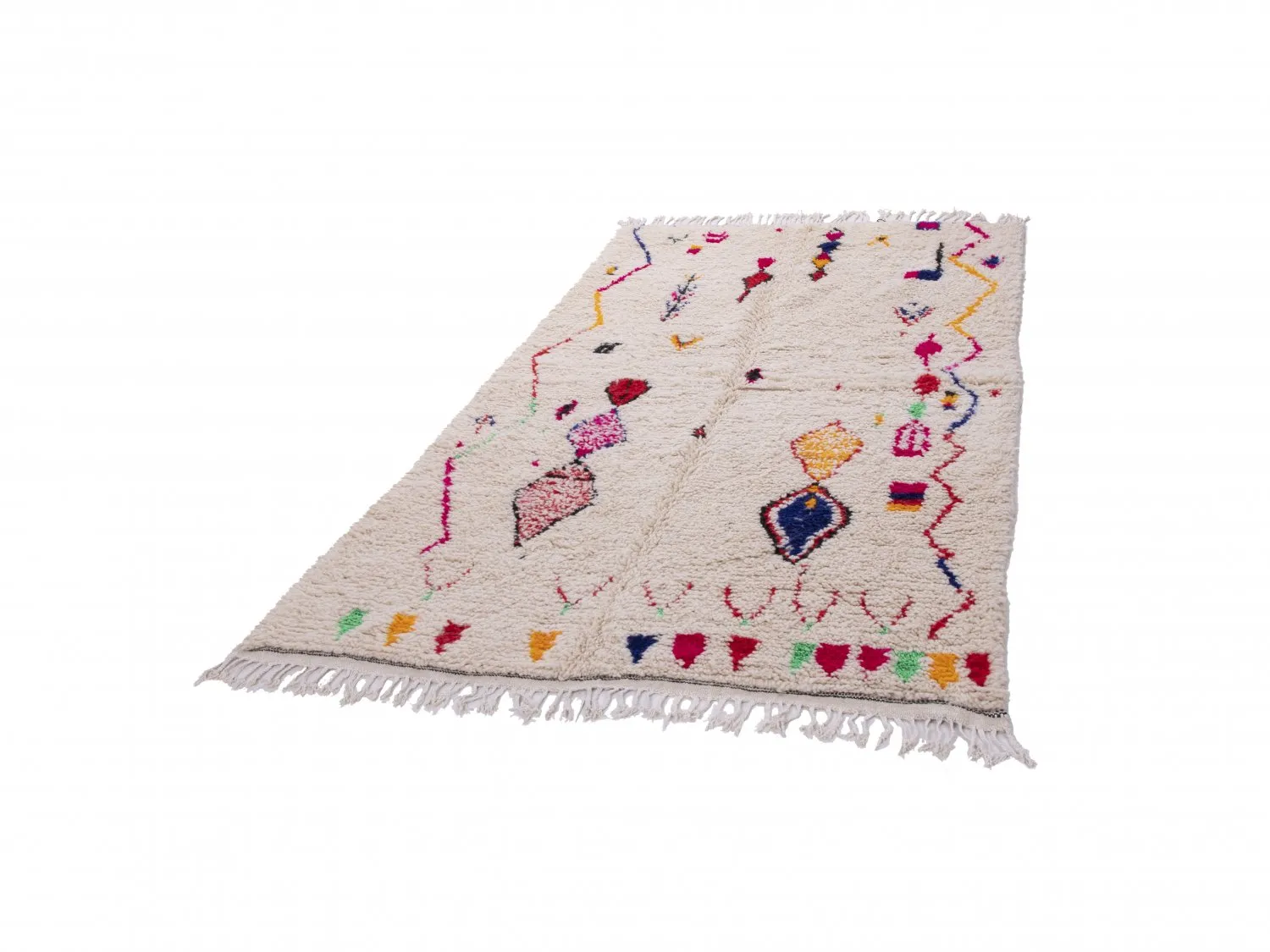 Tappeto Kilim In Stile Berbero Del Marocco Azilal 270 x 150 cm