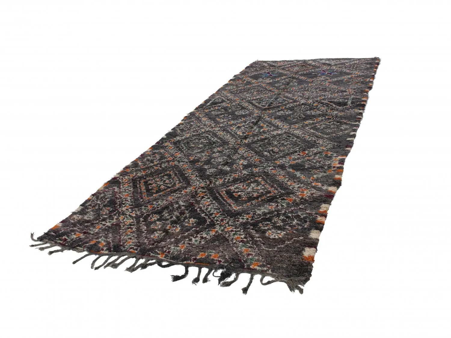 Tappeto Kilim In Stile Berbero Del Marocco Azilal Special Edition 430 x 190 cm