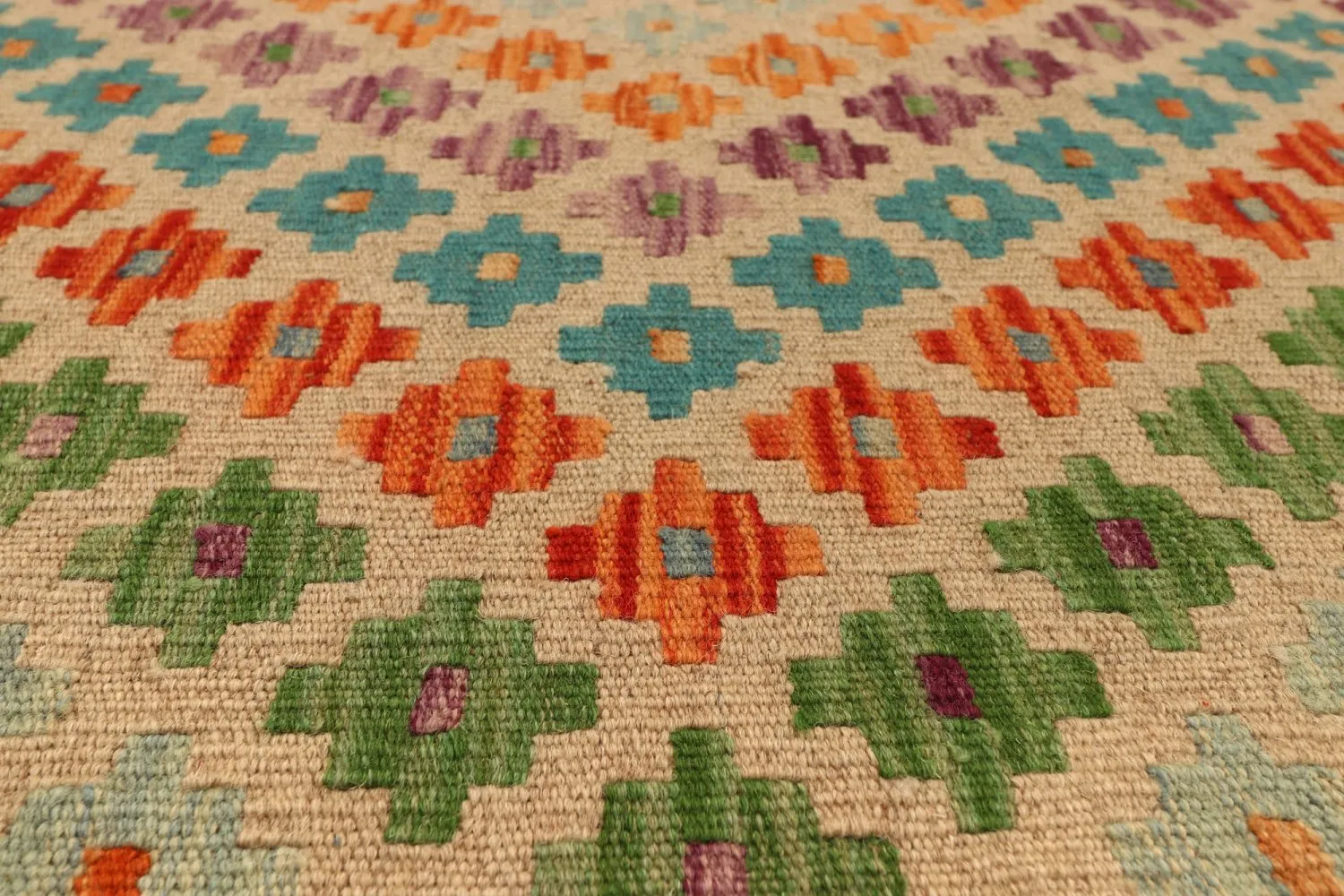 Tappeto kilim orientale 252 x 180 cm