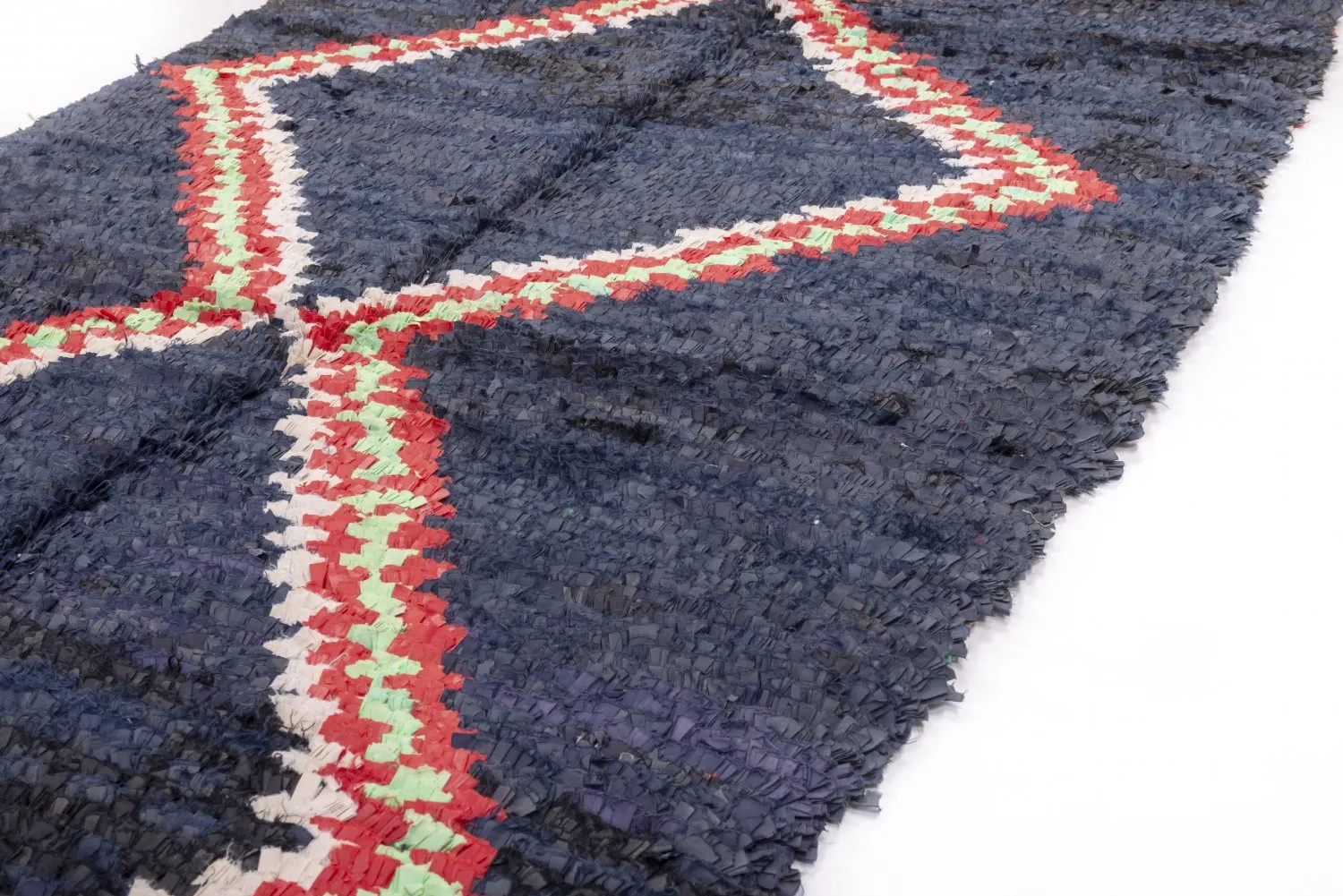Tappeto Berberi Dal Marocco Boucherouite 265 x 135 cm