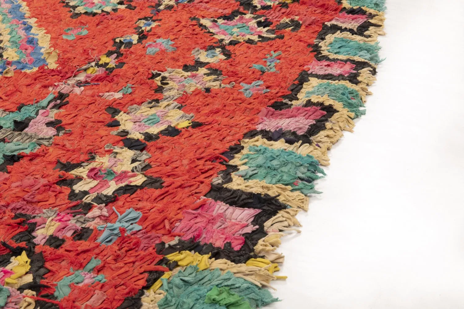 Tappeti Berberi Dal Marocco Boucherouite 245 x 140 cm