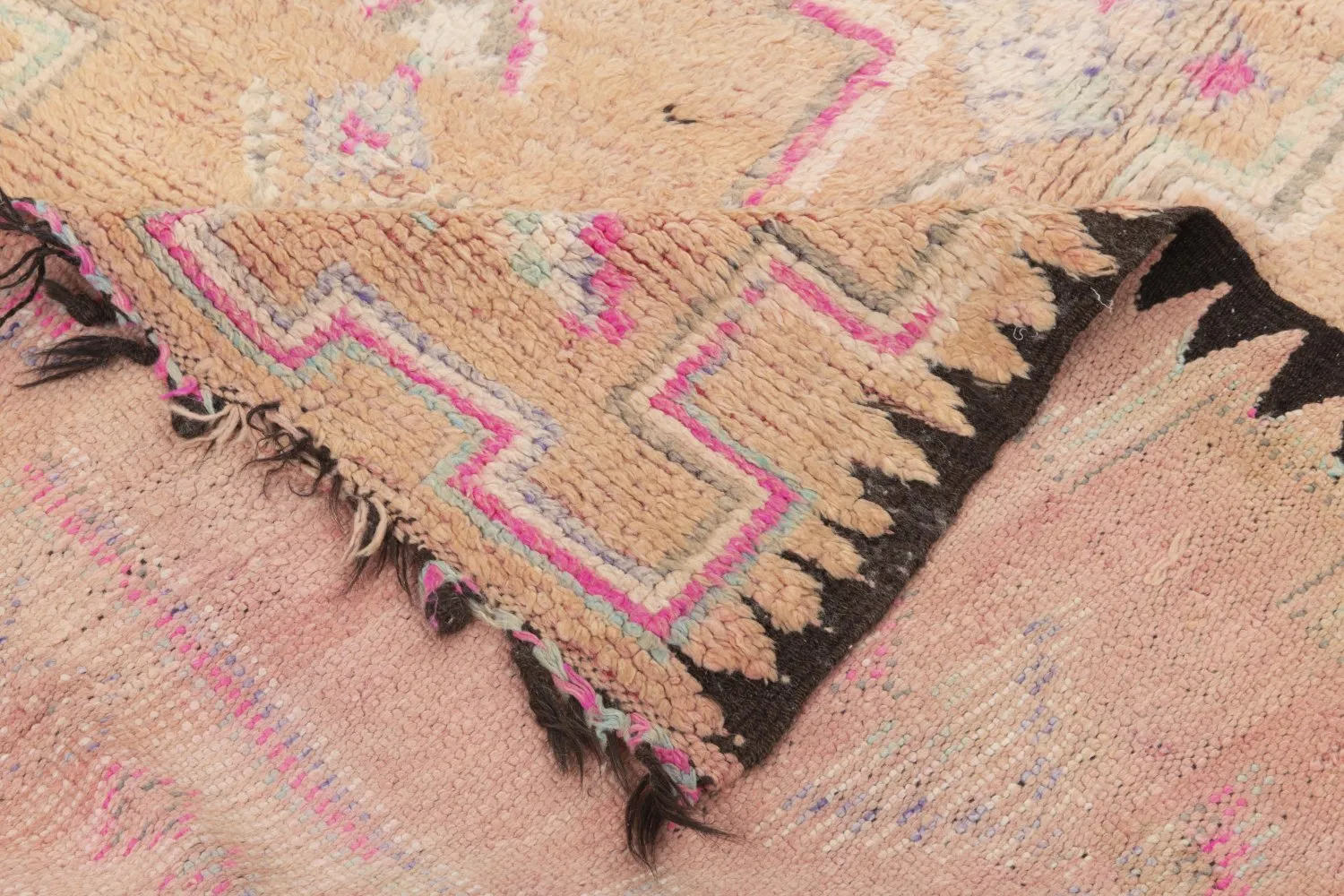 Tappeto Kilim In Stile Berbero Del Marocco Azilal Special Edition 470 x 160 cm