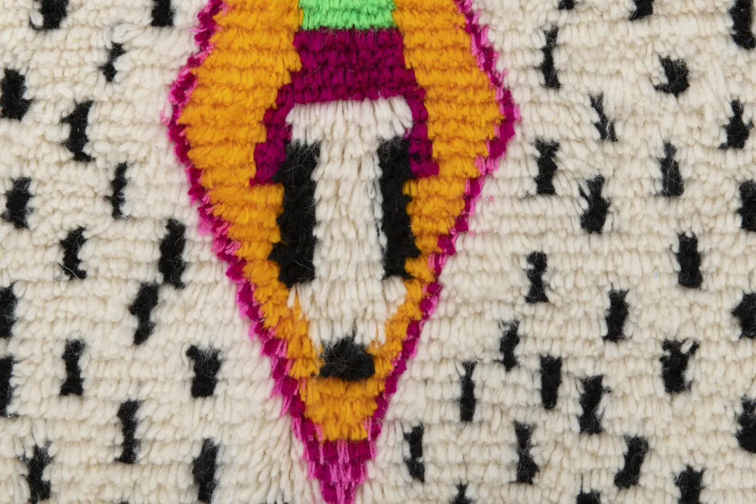 Tappeto Kilim In Stile Berbero Del Marocco Azilal 260 x 140 cm