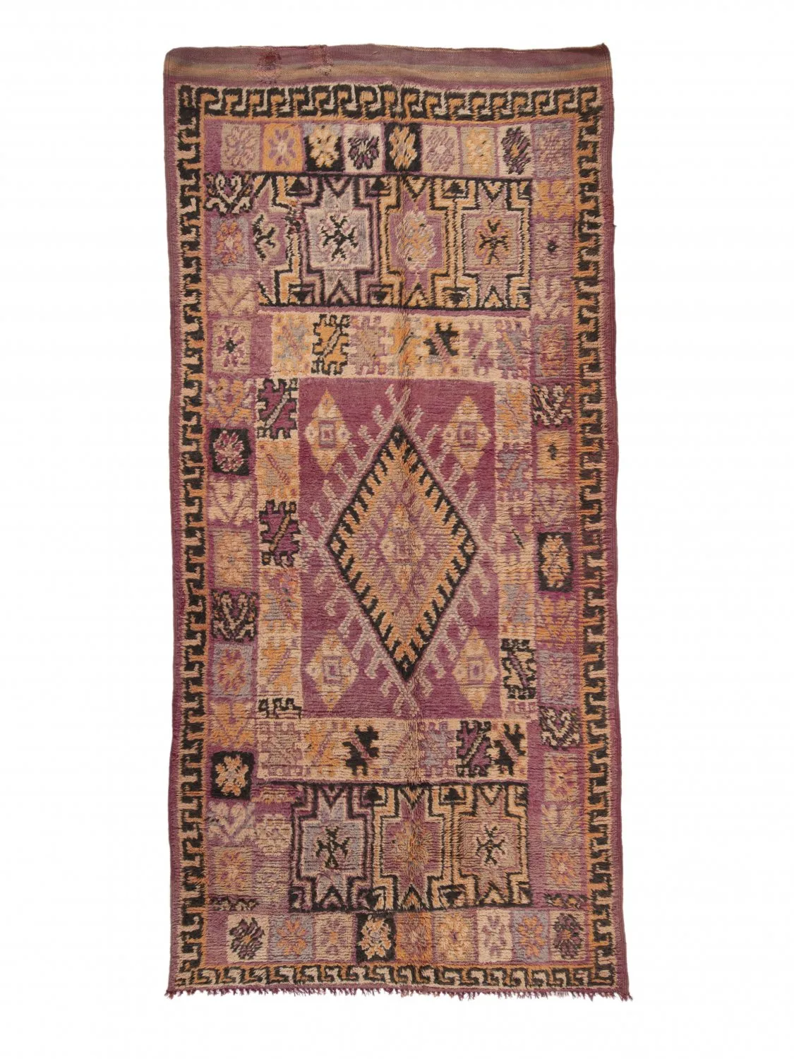 Tappeto Kilim In Stile Berbero Del Marocco Azilal Special Edition 380 x 180 cm