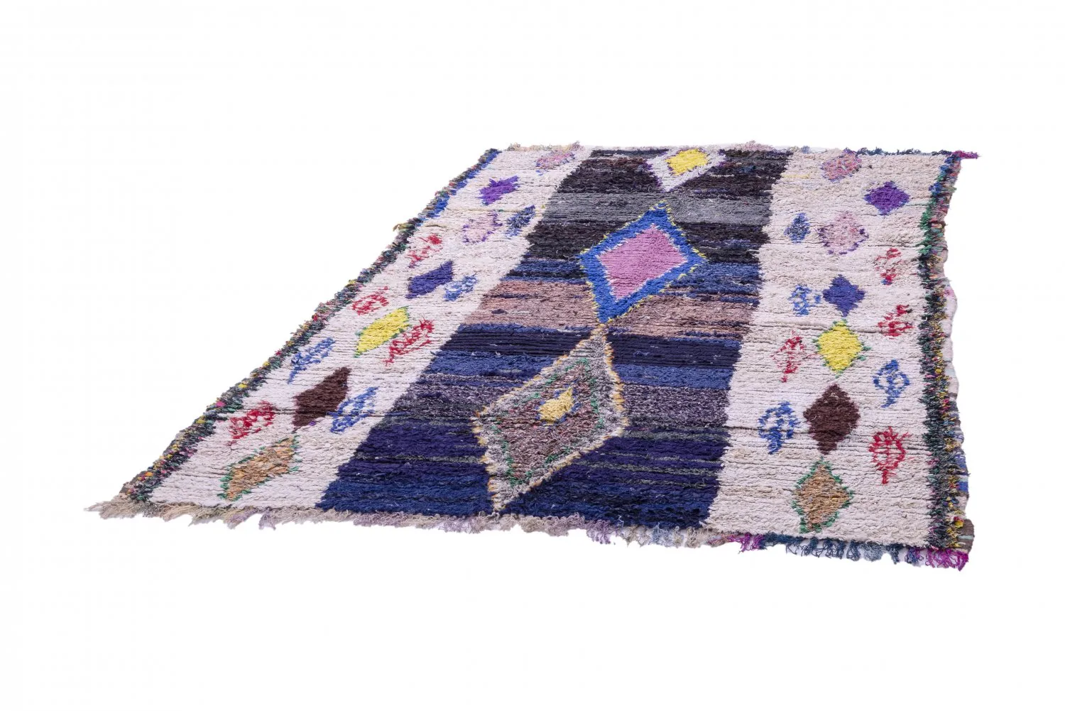 Tappeto Berberi Dal Marocco Boucherouite 230 x 170 cm