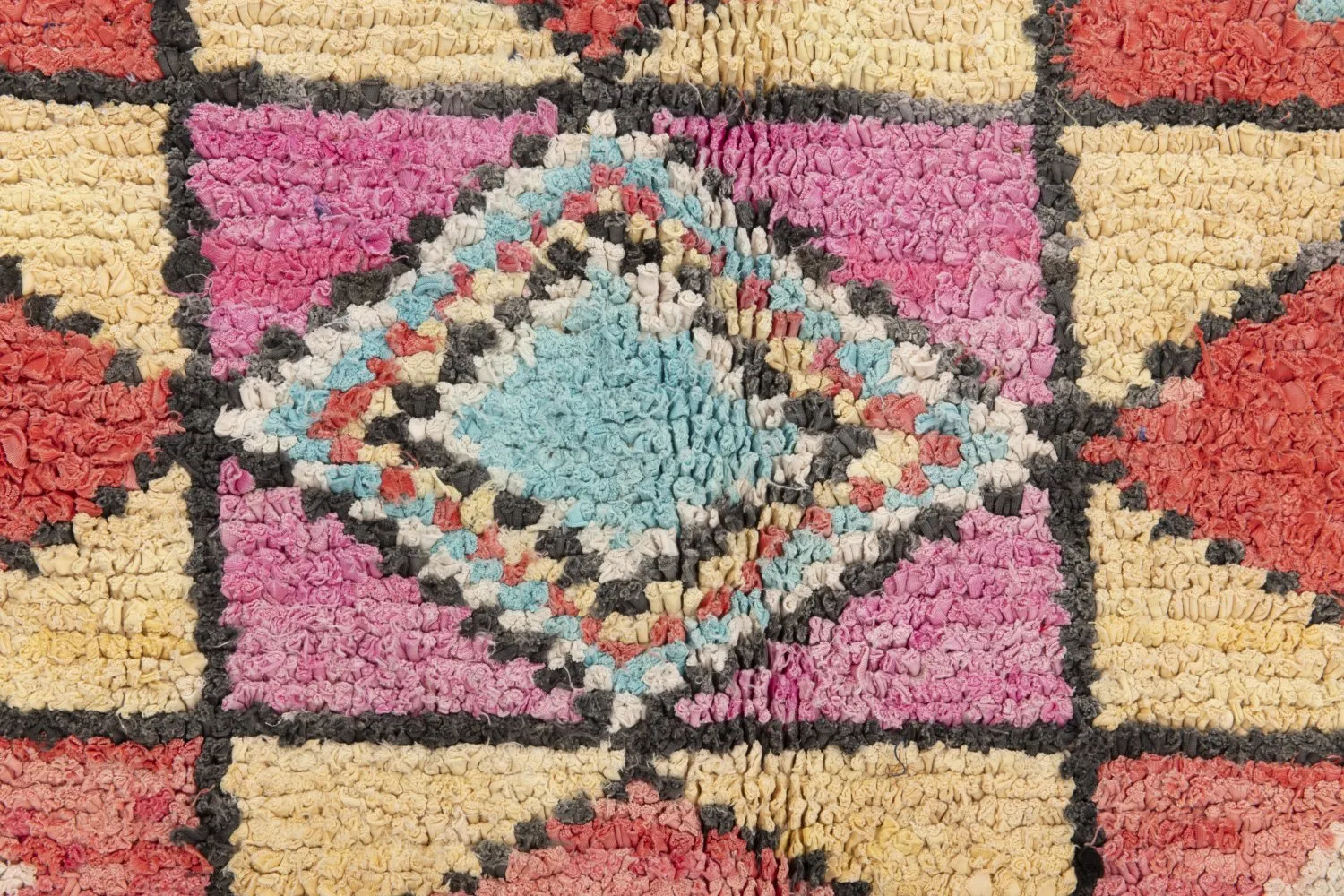 Tappeti Berberi Dal Marocco Boucherouite 275 x 130 cm