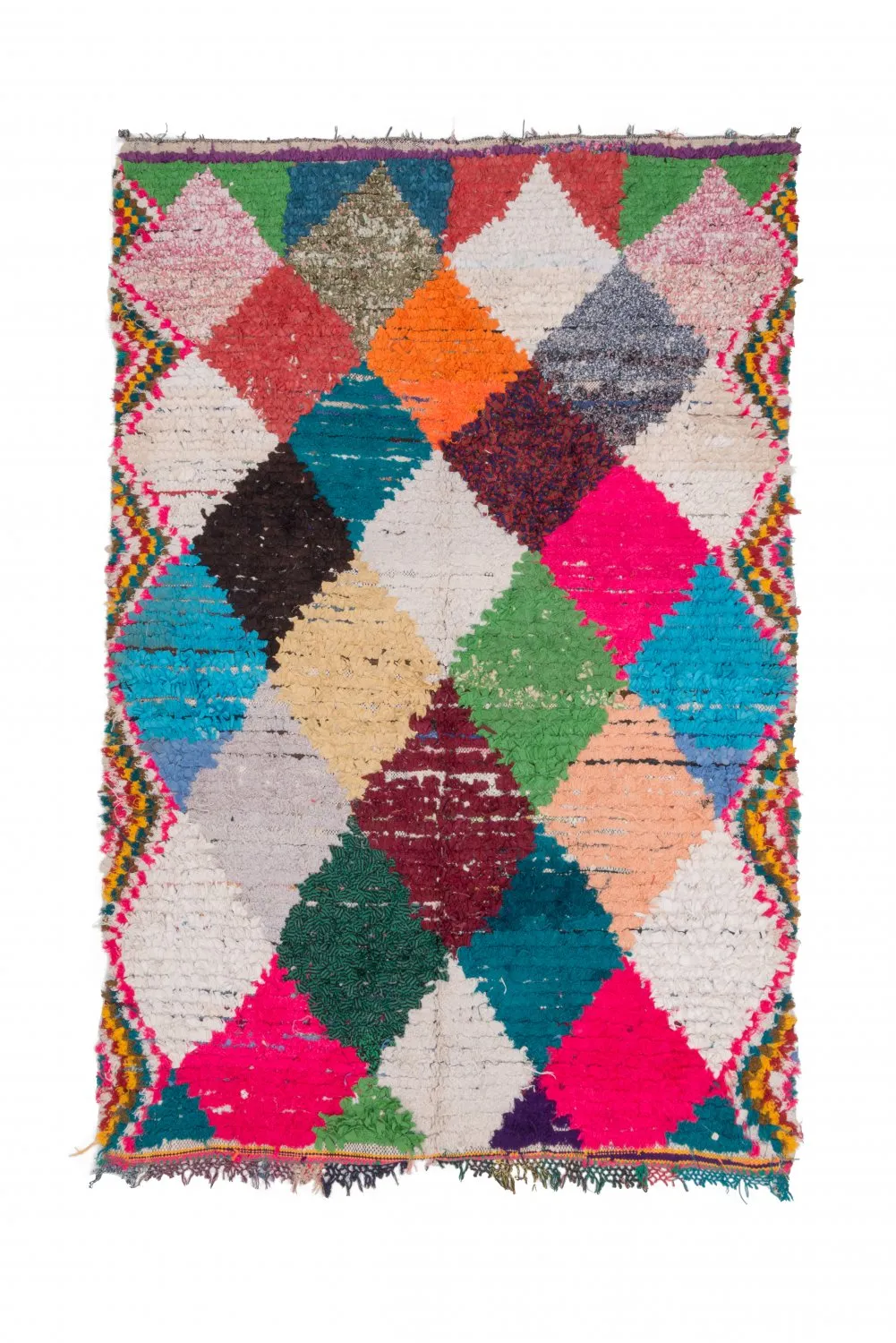 Tappeto Berberi Dal Marocco Boucherouite 230 x 145 cm