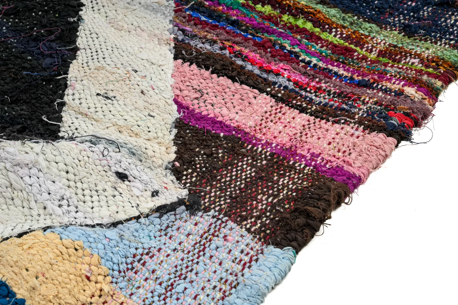 Tappeto Berberi Dal Marocco Boucherouite 165 x 290 cm