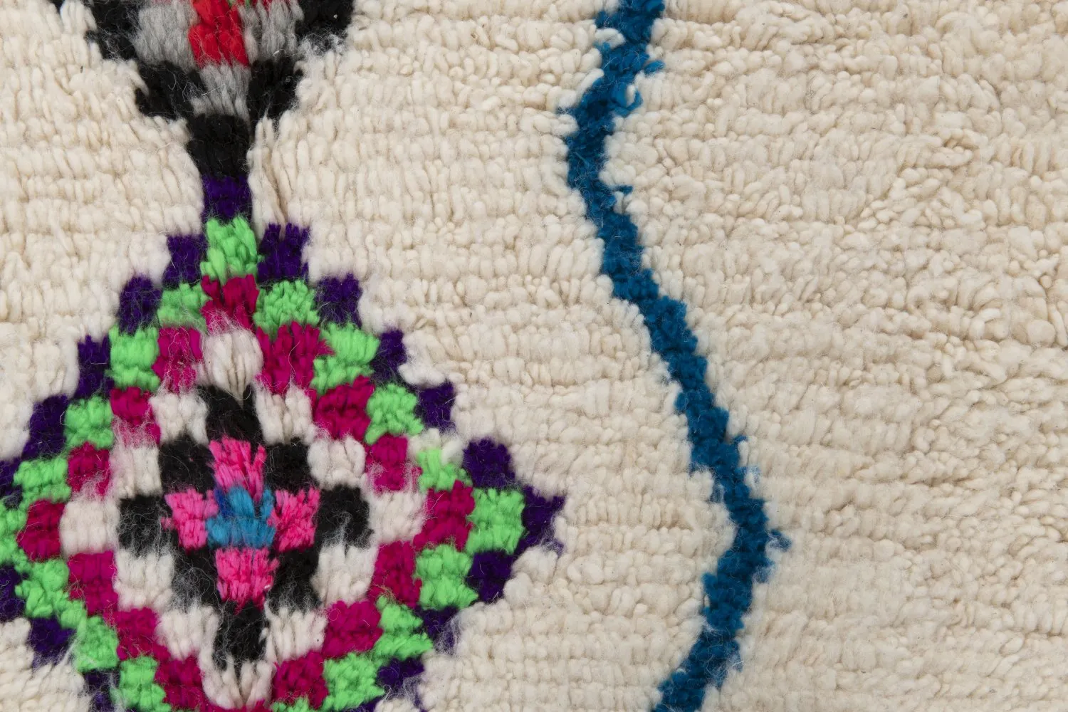 Tappeto Kilim In Stile Berbero Del Marocco Azilal 260 x 150 cm