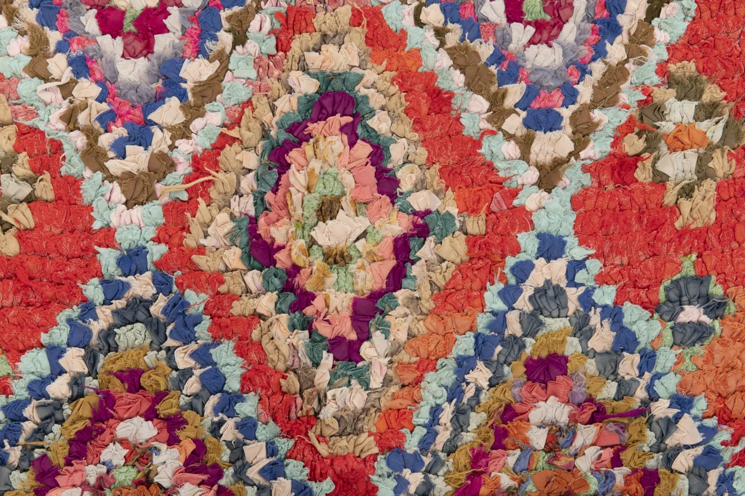 Tappeto Berberi Dal Marocco Boucherouite 285 x 100 cm