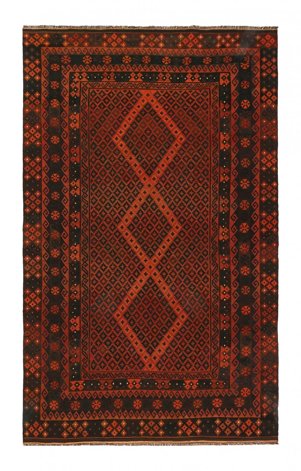 Tappeto kilim orientale 389 x 240 cm