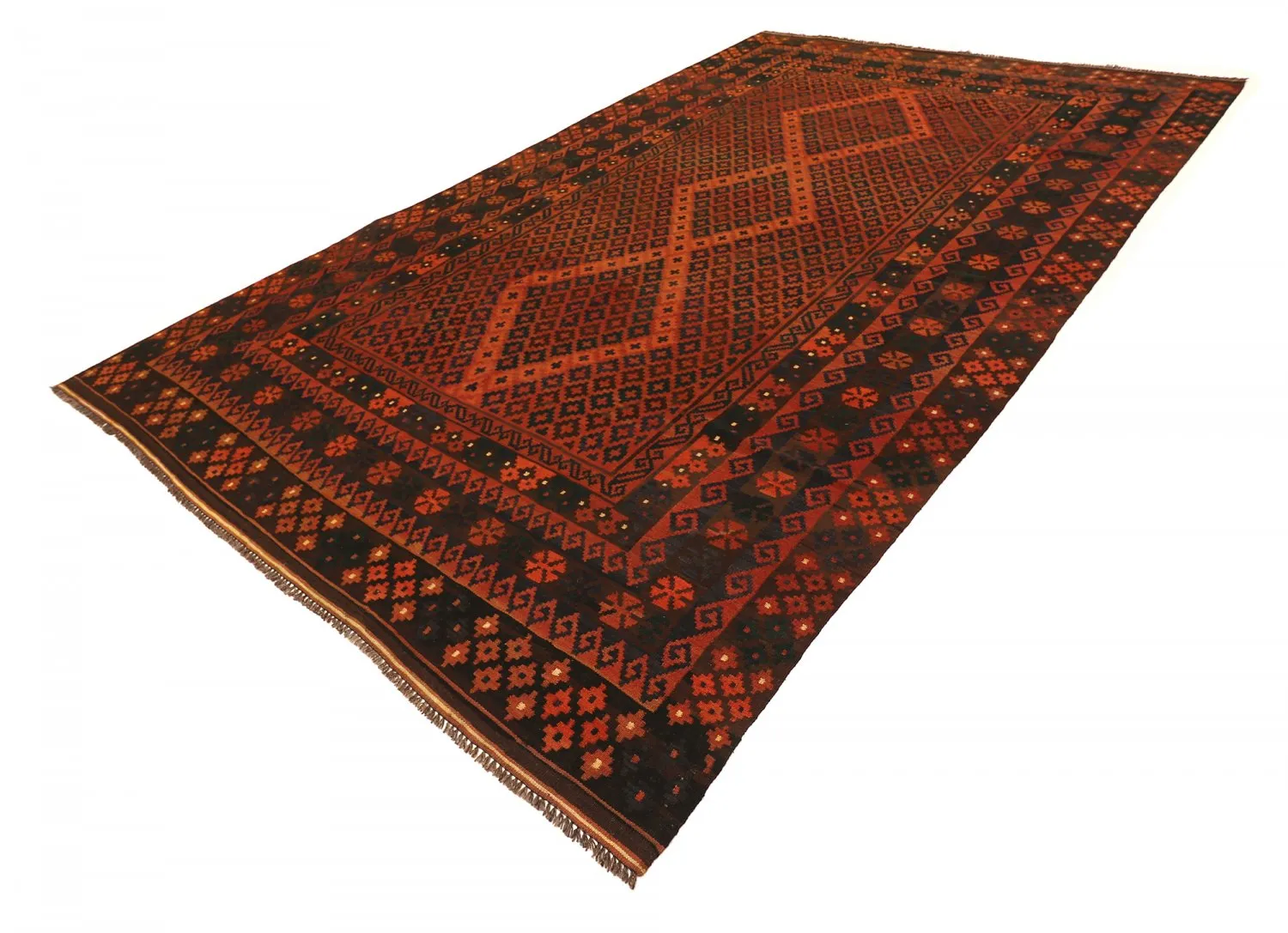 Tappeto kilim orientale 389 x 240 cm