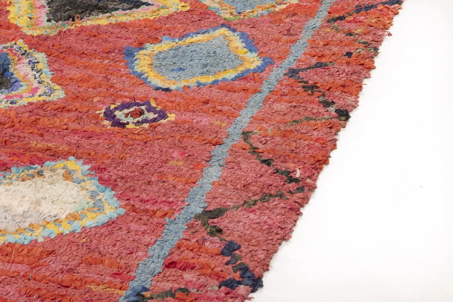 Tappeto Berberi Dal Marocco Boucherouite 200 x 120 cm