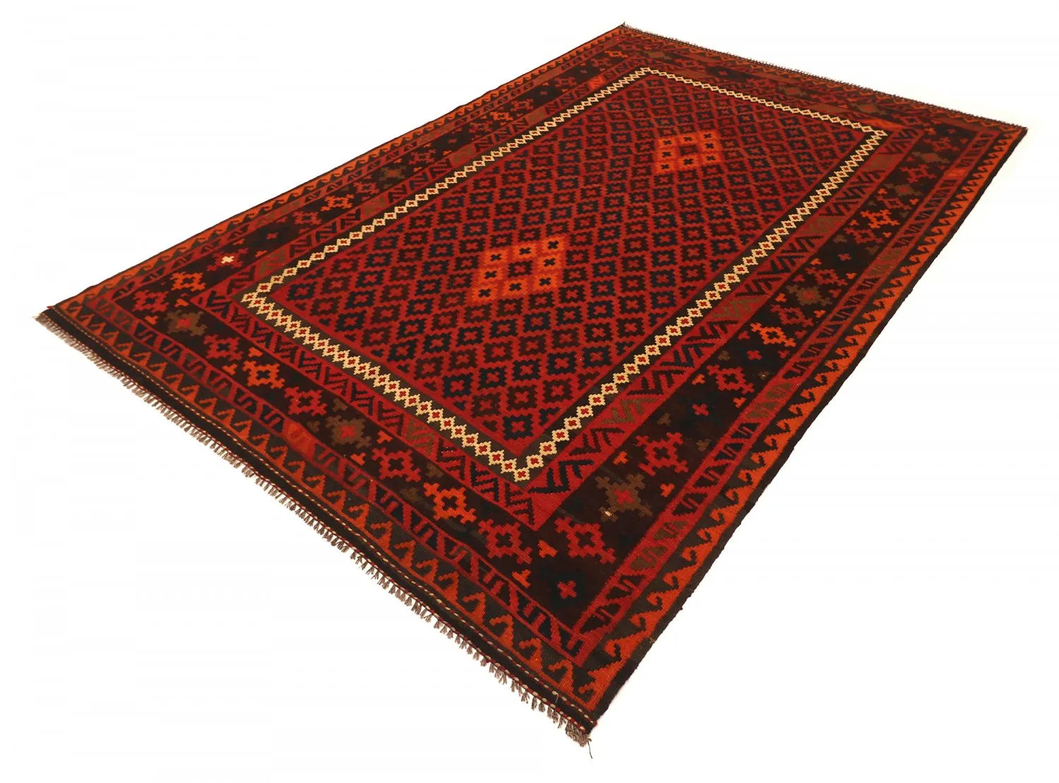 Tappeto kilim orientale 292 x 196 cm