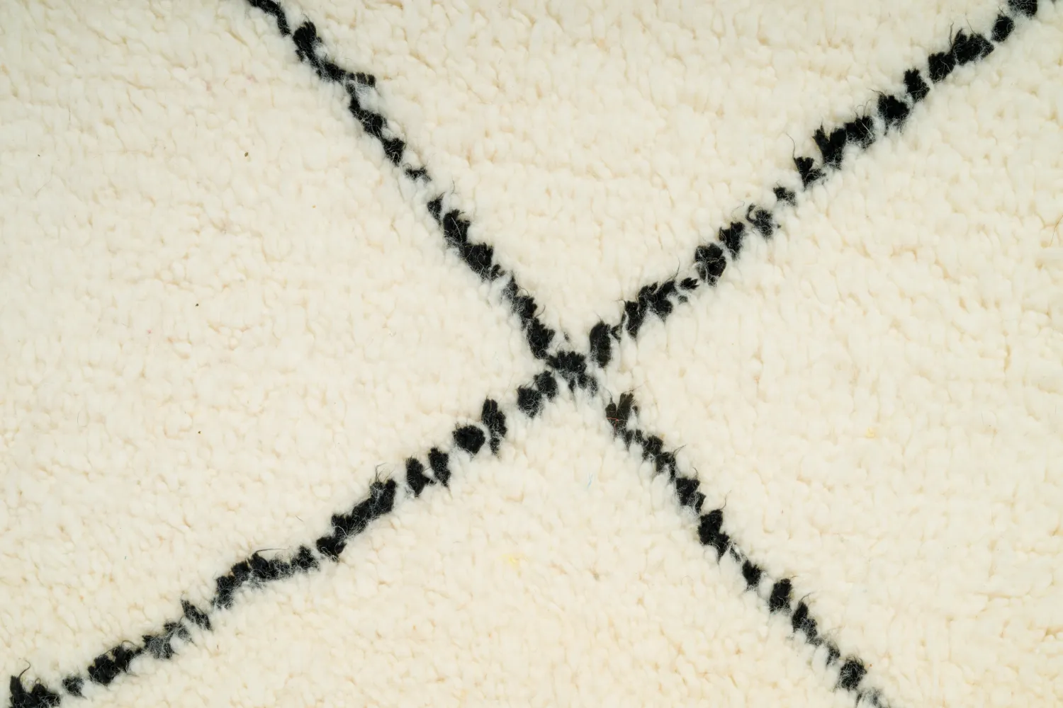 Tappeto Kilim In Stile Berbero Del Marocco Beni Ourain 205 x 305 cm