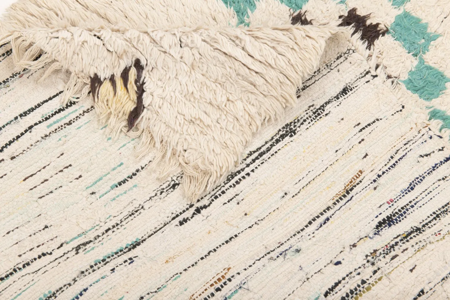 Tappeto Berberi Dal Marocco Boucherouite 175 x 85 cm