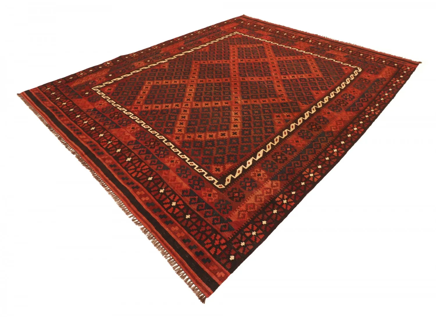 Tappeto kilim orientale 261 x 222 cm