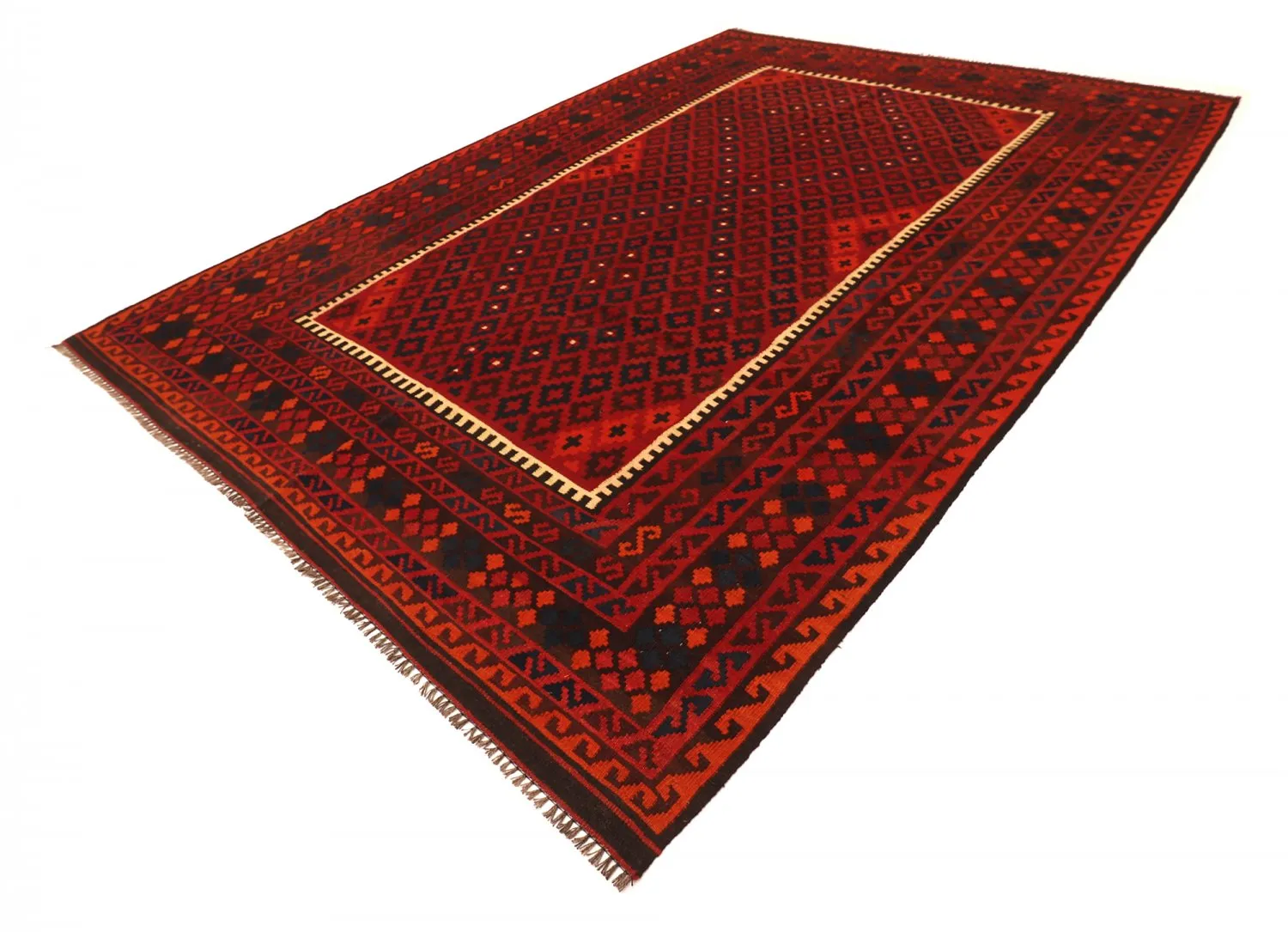 Tappeto kilim orientale 313 x 210 cm