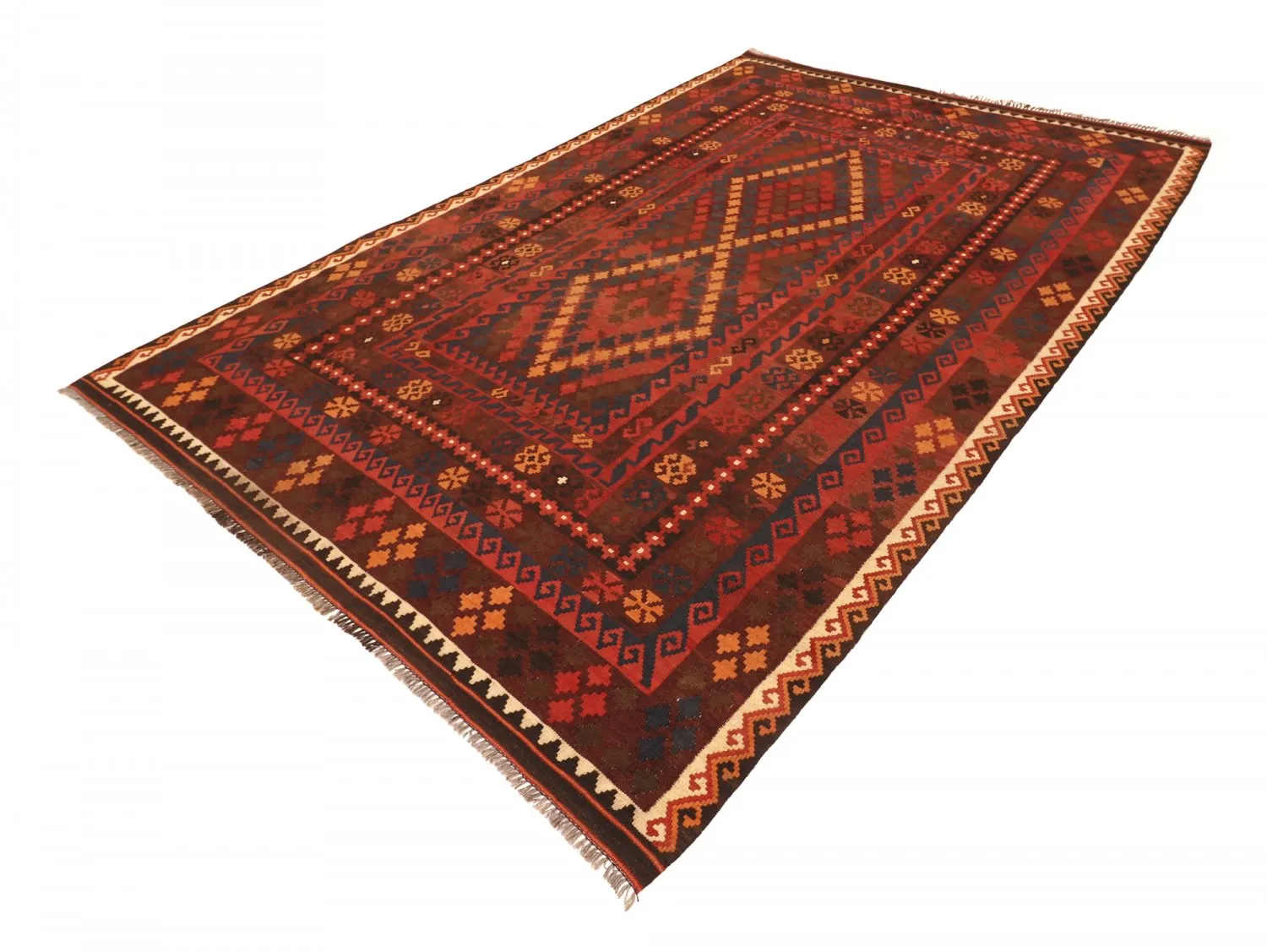 Tappeto kilim orientale 296 x 198 cm