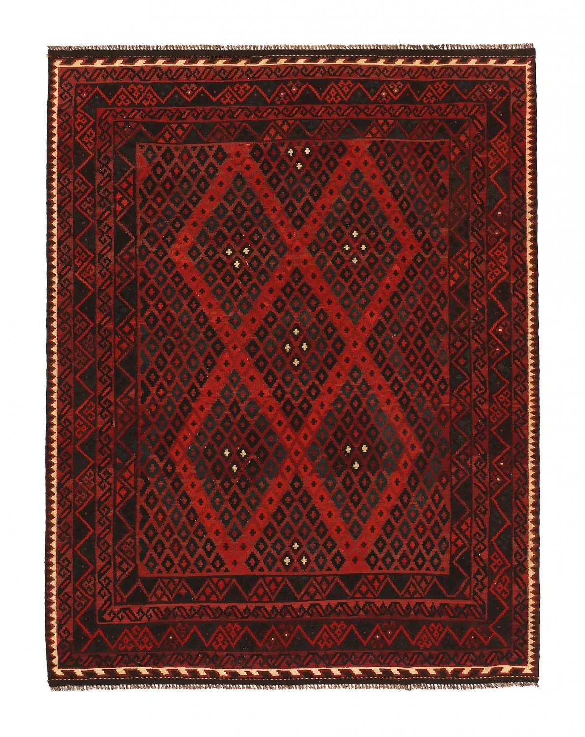Tappeto kilim orientale 281 x 218 cm