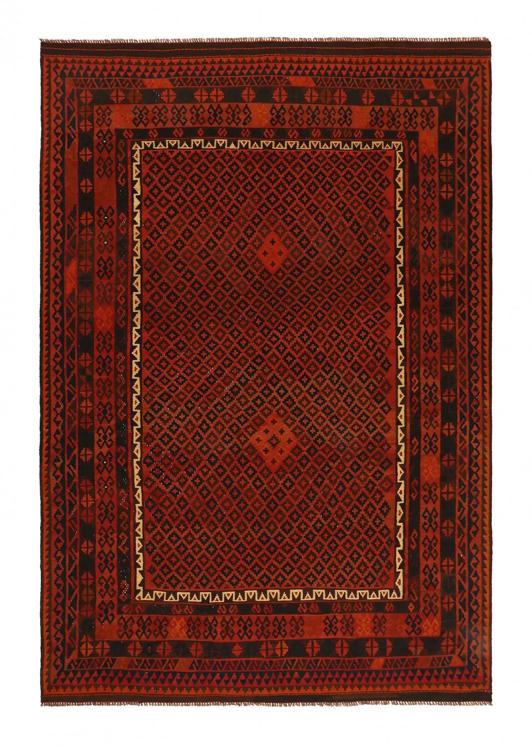 Tappeto kilim orientale 395 x 273 cm
