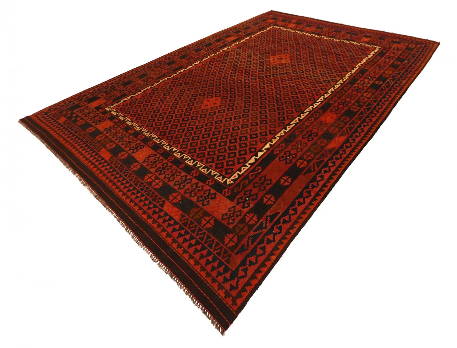Tappeto kilim orientale 395 x 273 cm