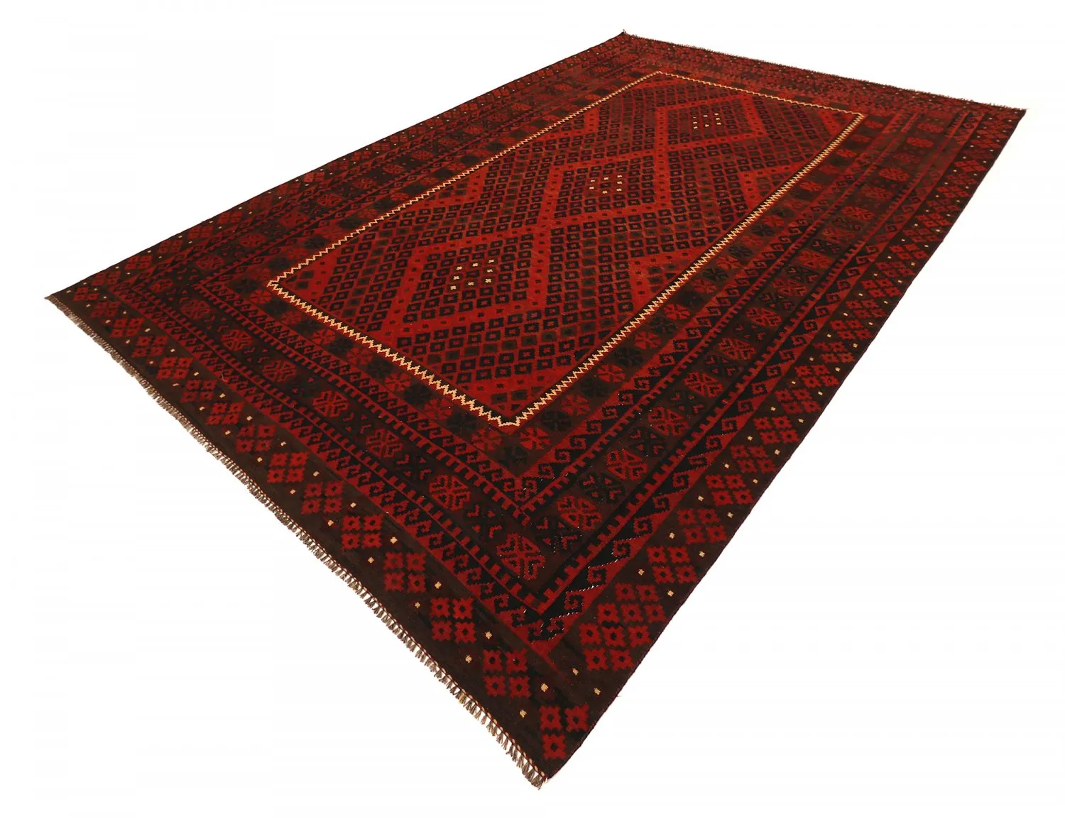 Tappeto kilim orientale 393 x 264 cm
