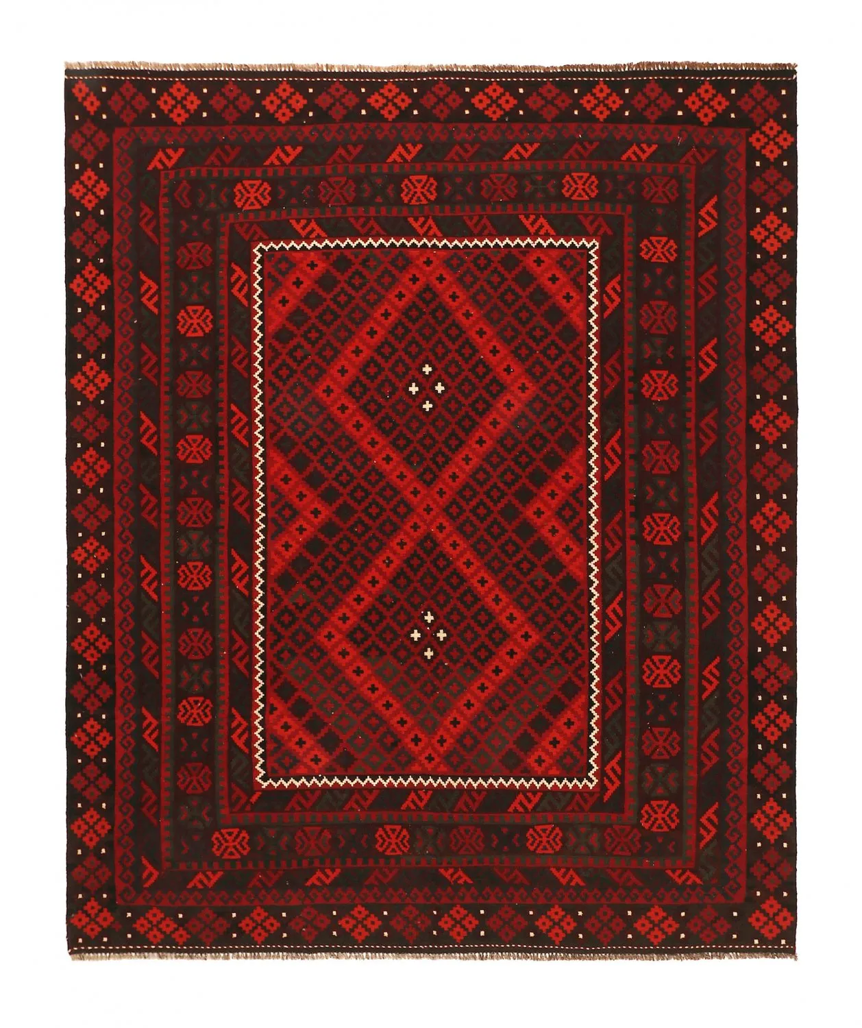 Tappeto kilim orientale 309 x 260 cm