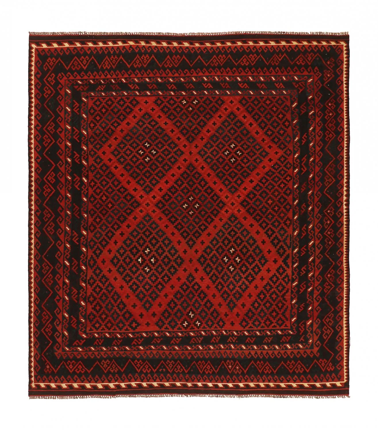 Tappeto kilim orientale 296 x 263 cm
