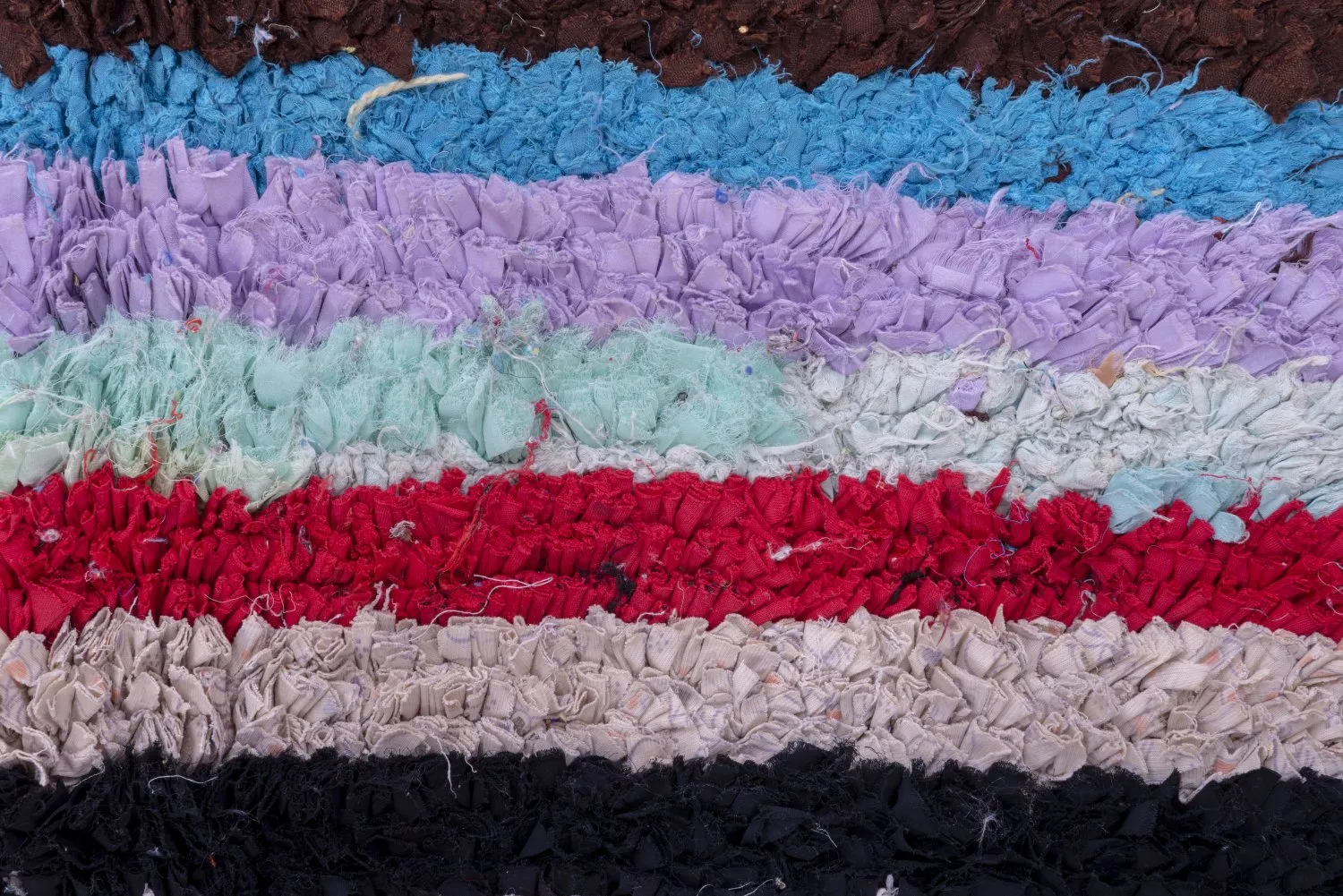 Tappeto Berberi Dal Marocco Boucherouite 280 x 110 cm