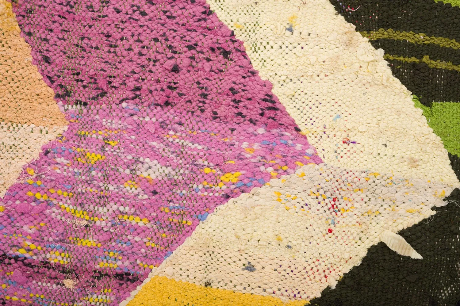 Tappeto Berberi Dal Marocco Boucherouite 145 x 290 cm