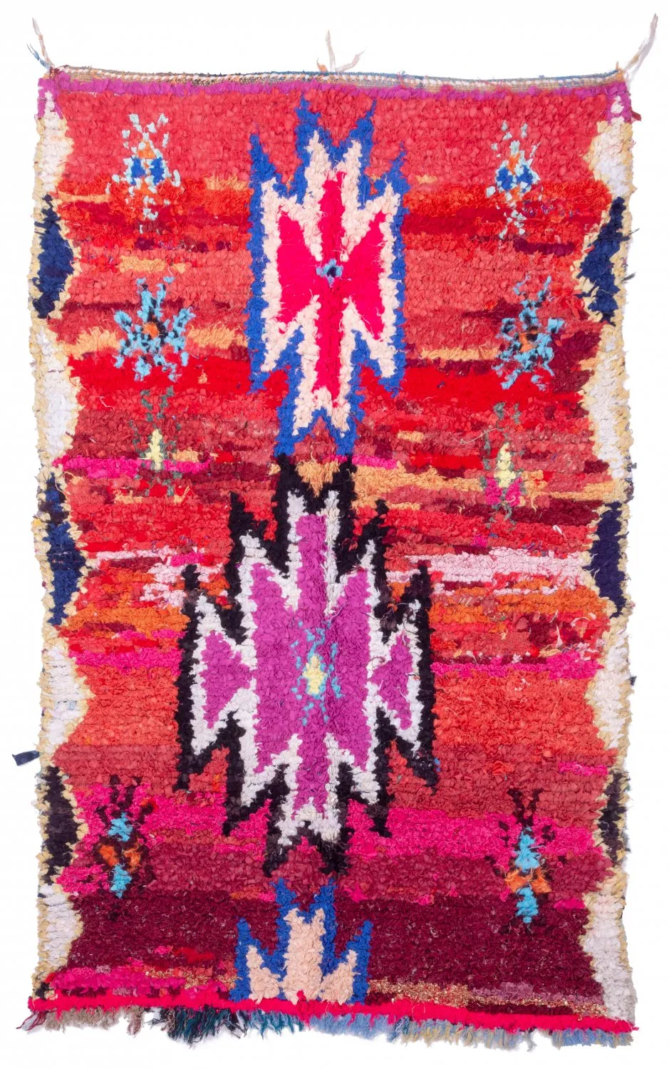 Tappeto Berberi Dal Marocco Boucherouite 230 x 140 cm