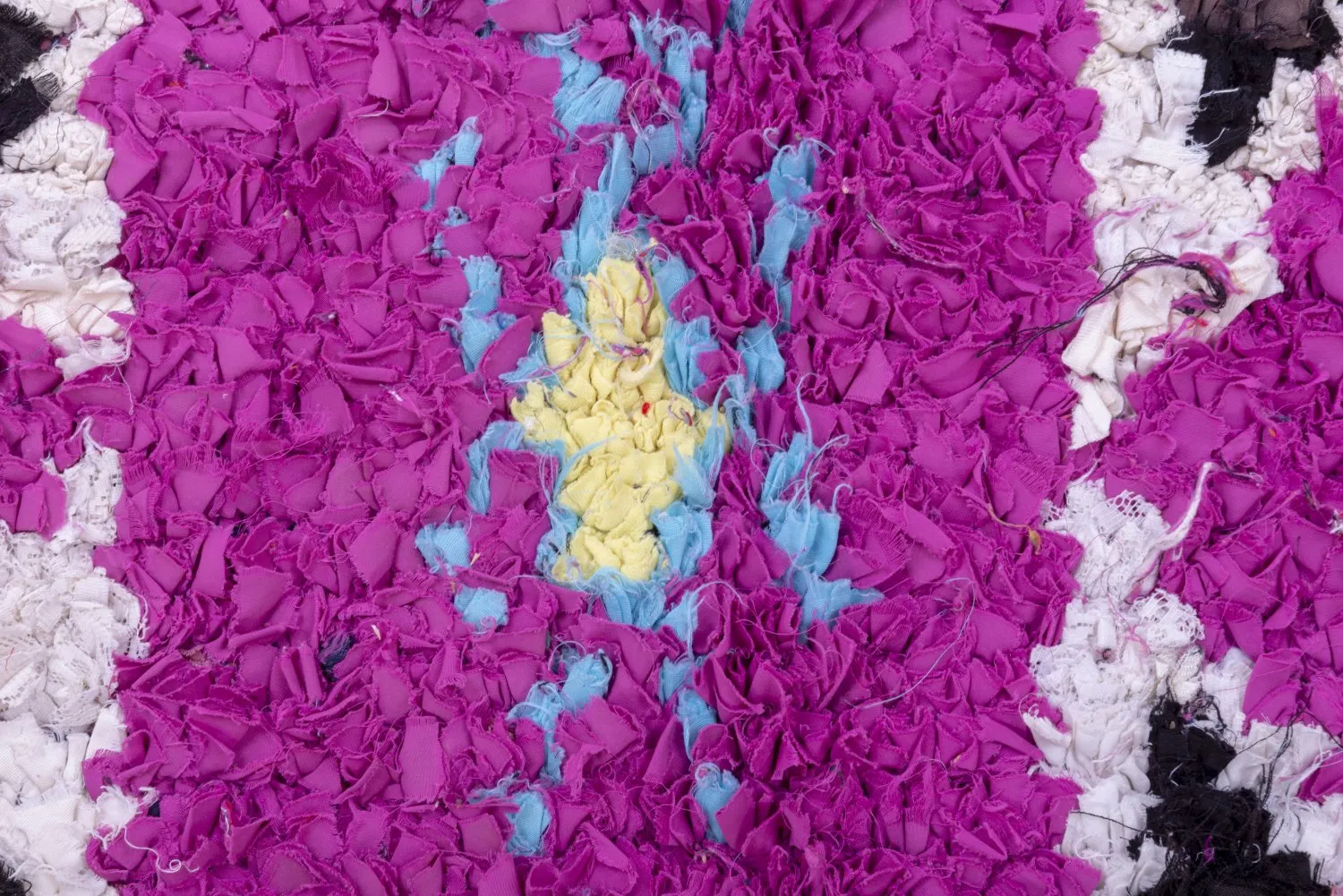 Tappeto Berberi Dal Marocco Boucherouite 230 x 140 cm