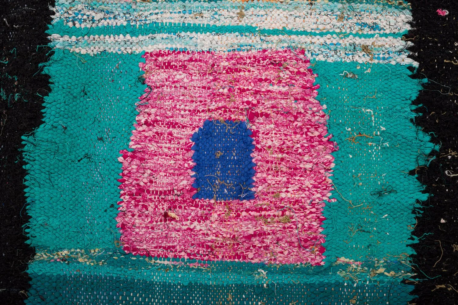 Tappeto Berberi Dal Marocco Boucherouite 140 x 225 cm