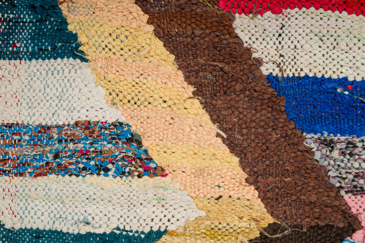 Tappeto Berberi Dal Marocco Boucherouite 120 x 210 cm