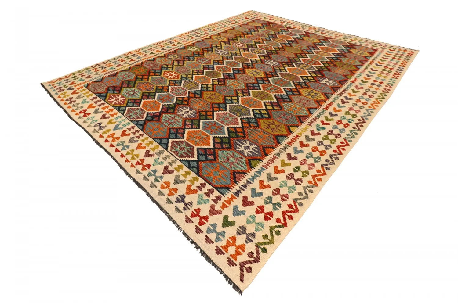 Tappeto kilim orientale 383 x 300 cm