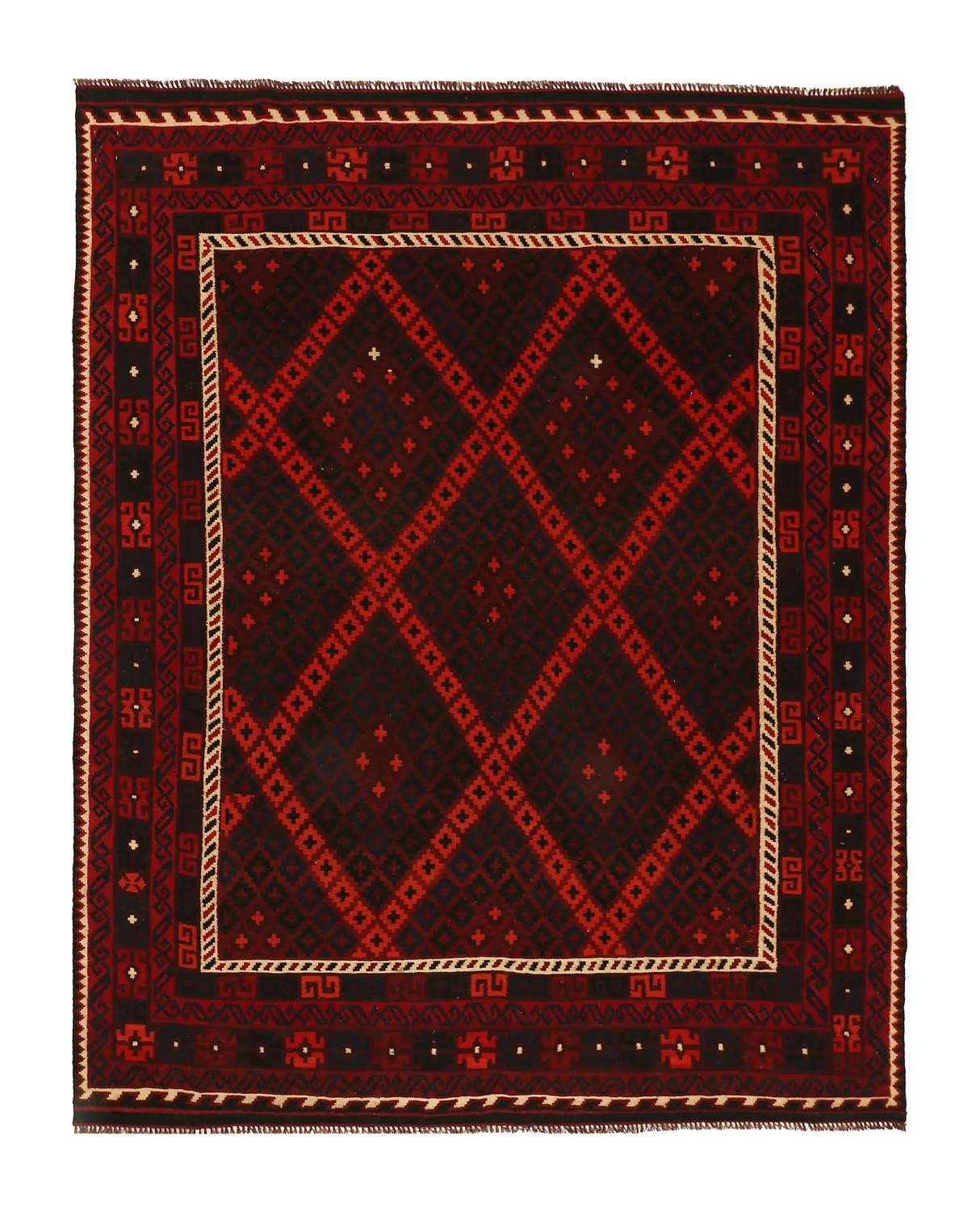 Tappeto kilim orientale 302 x 244 cm