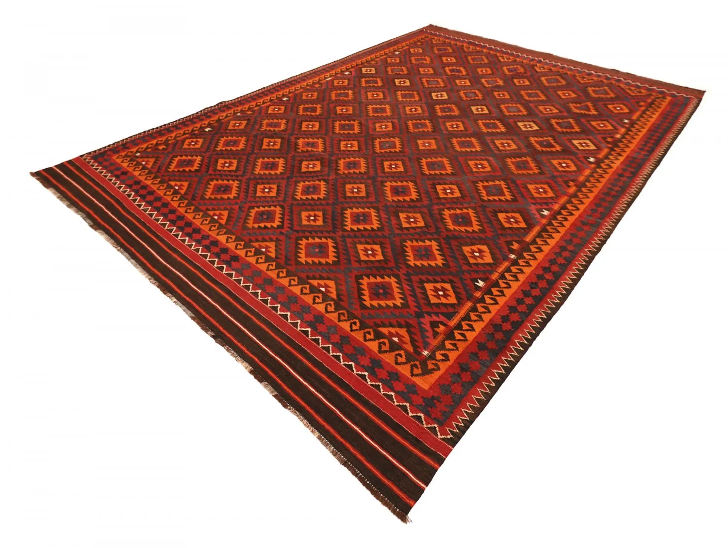 Tappeto kilim orientale 399 x 266 cm