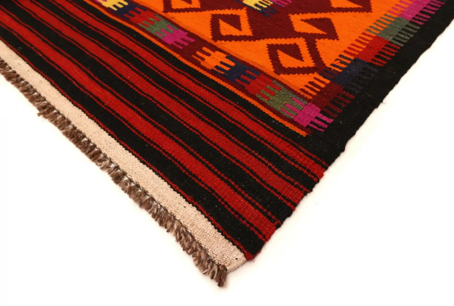 Tappeto kilim orientale 398 x 157 cm