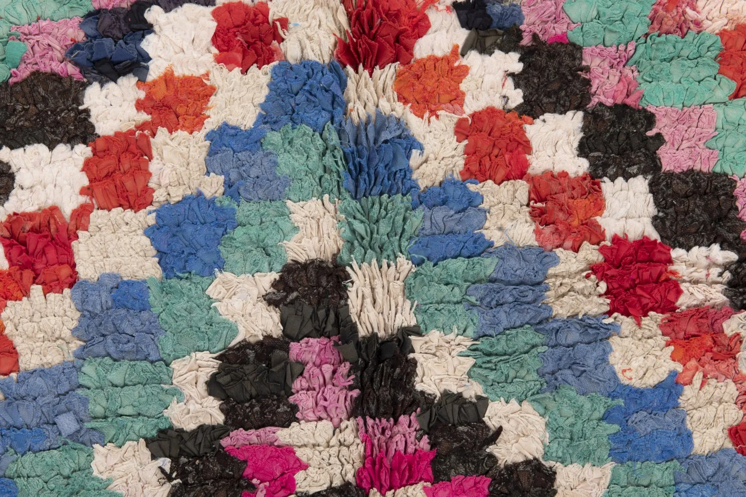 Tappeti Berberi Dal Marocco Boucherouite 245 x 140 cm