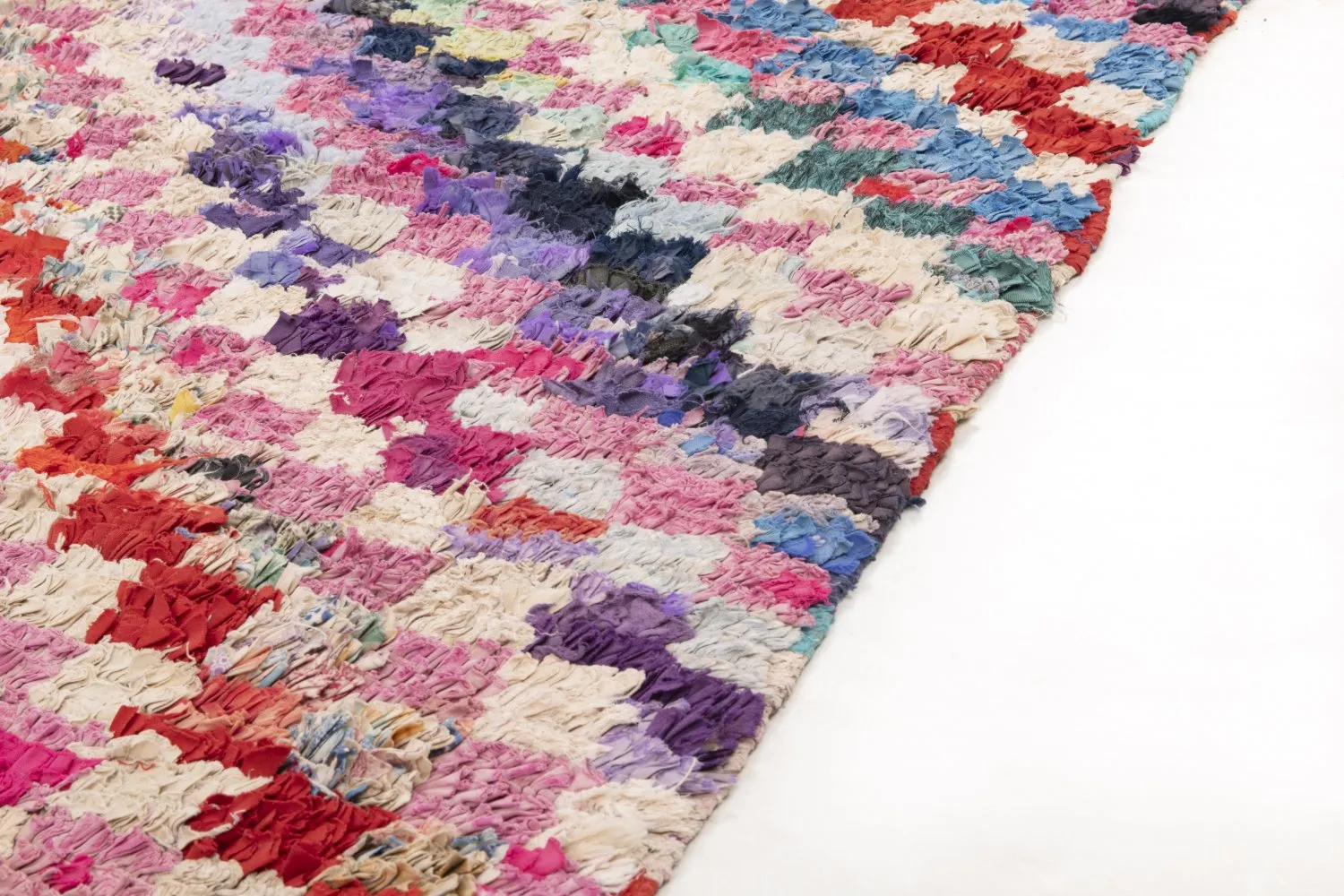 Tappeti Berberi Dal Marocco Boucherouite 245 x 140 cm
