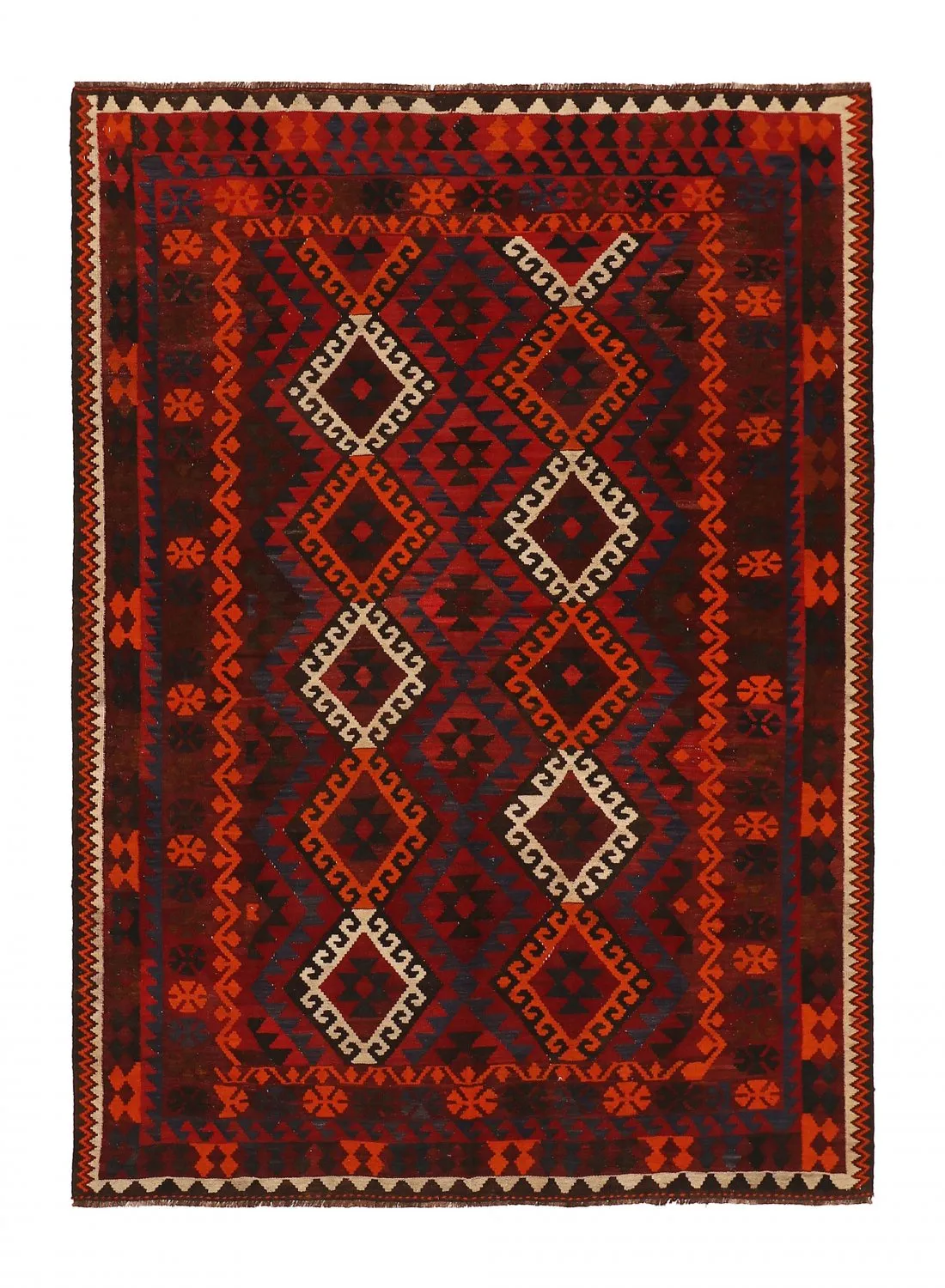Tappeto kilim orientale 276 x 198 cm