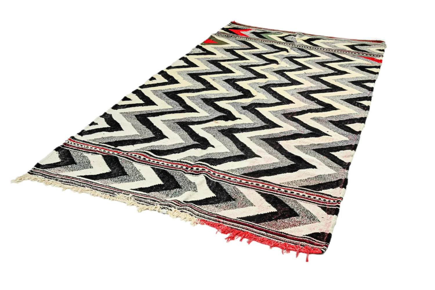 Tappeto Berberi Dal Marocco Boucherouite 150 x 280 cm