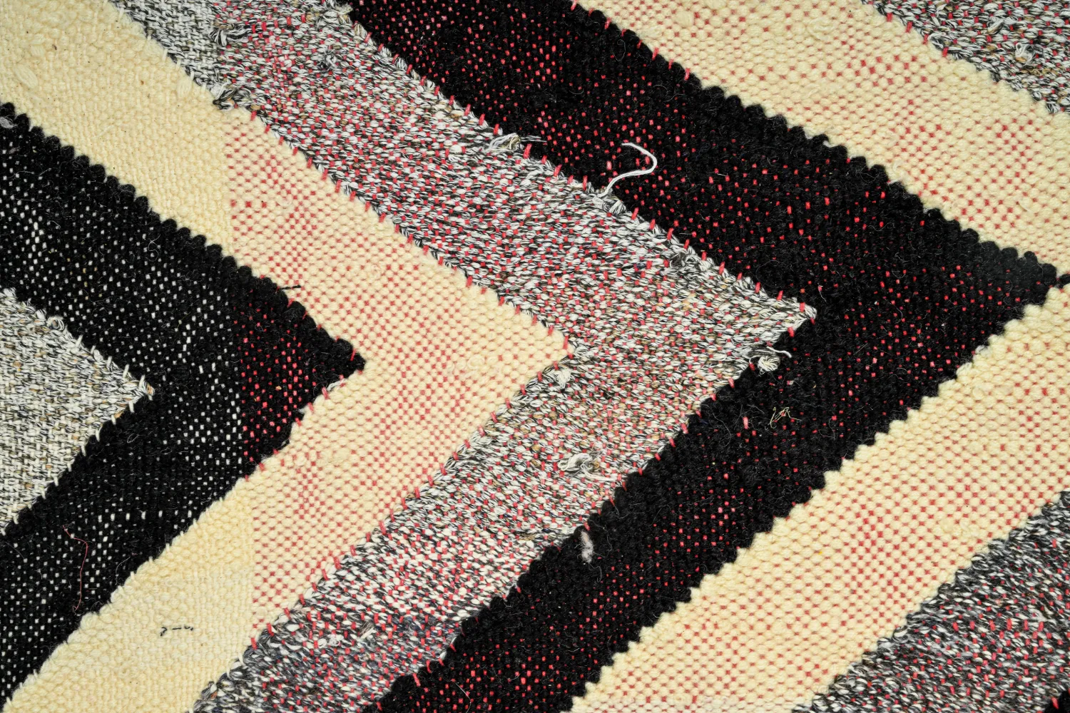 Tappeto Berberi Dal Marocco Boucherouite 150 x 280 cm