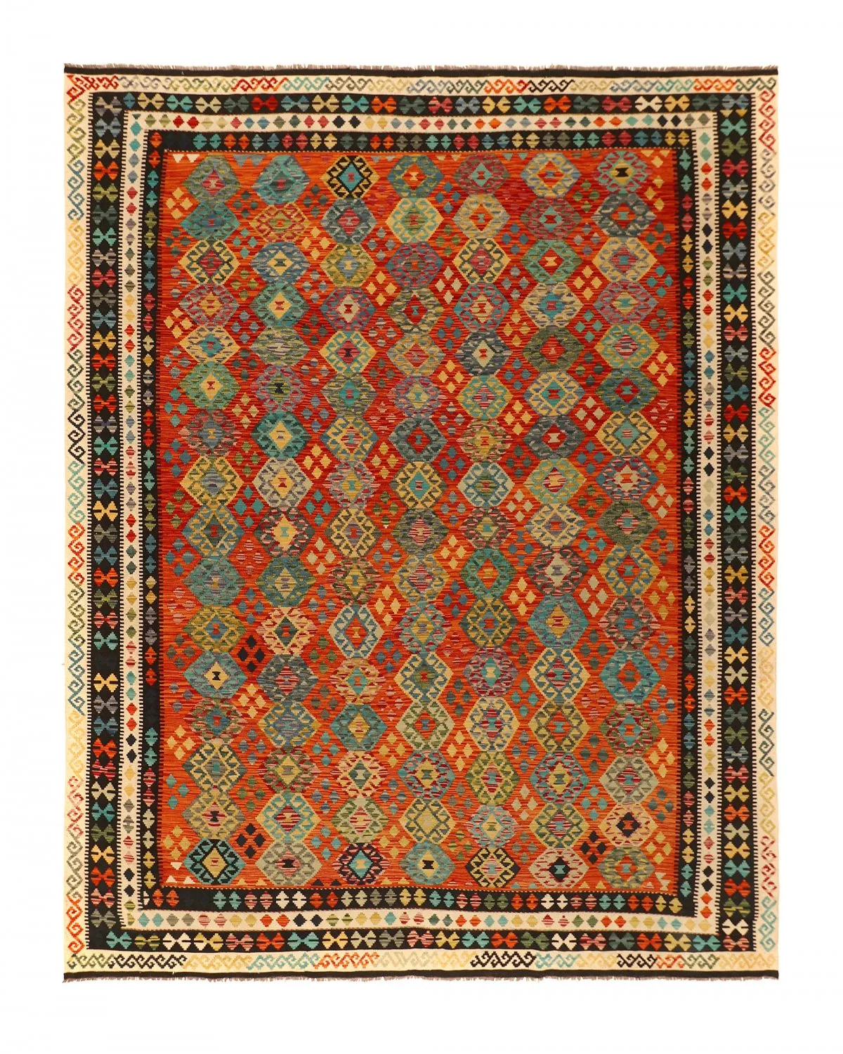Tappeto kilim orientale 384 x 301 cm