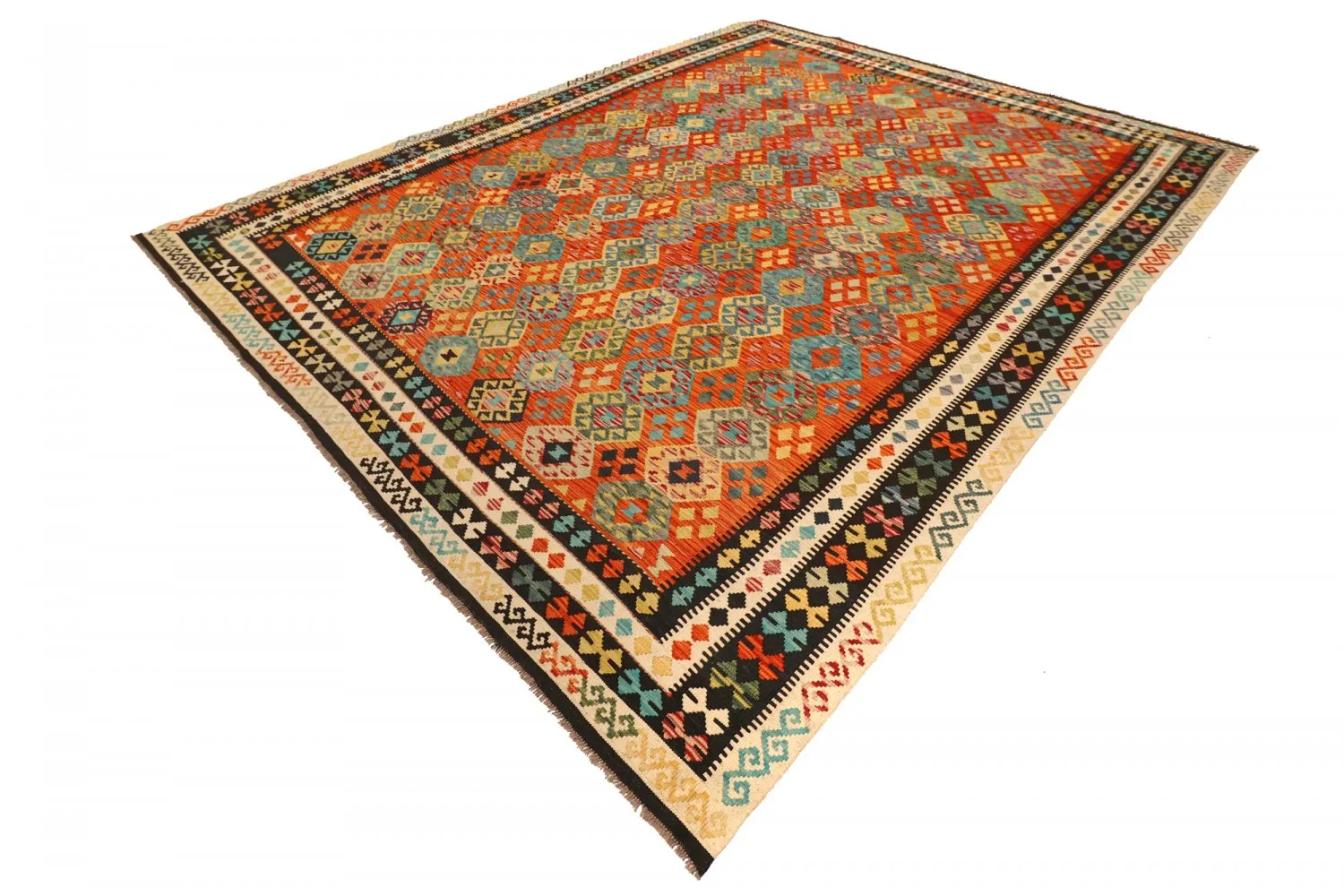 Tappeto kilim orientale 384 x 301 cm